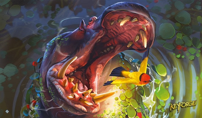 Image for KeyForge: Hypnopotamus Playmat - Playmats