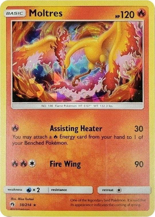 Image for Moltres - 38/214 (Cracked Ice Holo) (038/214) (Deck Exclusives) (PR) - Pokemon