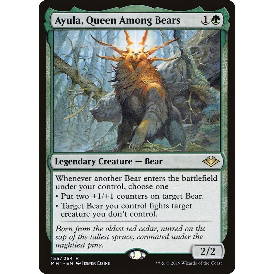 Ayula, Queen Among Bears (155) (Modern Horizons) - PokeBox USA