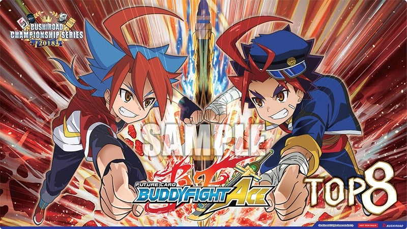 Image for Bushiroad BCS 2018: Future Card Buddyfight Top 8 - Playmats