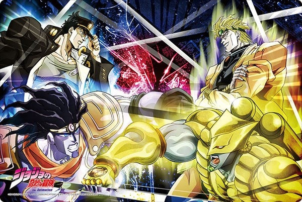 Image for Bushiroad Rubber Mat Collection Vol.414: JoJo's Bizarre Adventure: Stardust Crusaders - Jotaro & DIO - Playmats