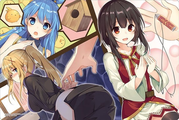 Image for Bushiroad Rubber Mat Collection Vol.322: KonoSuba - Aqua, Megumin & Darkness - Playmats