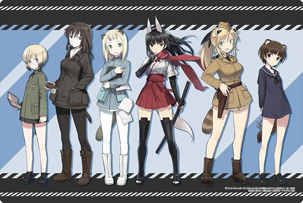 Image for Bushiroad Rubber Mat Collection Vol.323: Strike Witches - Playmats
