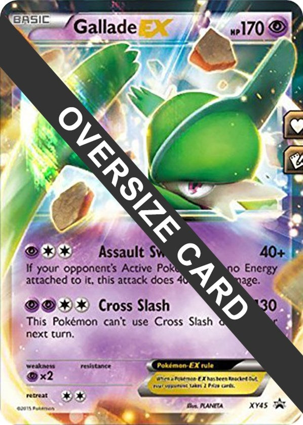 Image for Gallade EX - XY45 (XY Black Star Promo) (XY45) (Jumbo Cards) (PR) - Pokemon