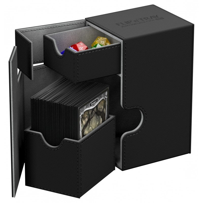 Image for Flip 'n' Tray Deck Case XenoSkin - Black (Holds 80+) - Deck Boxes