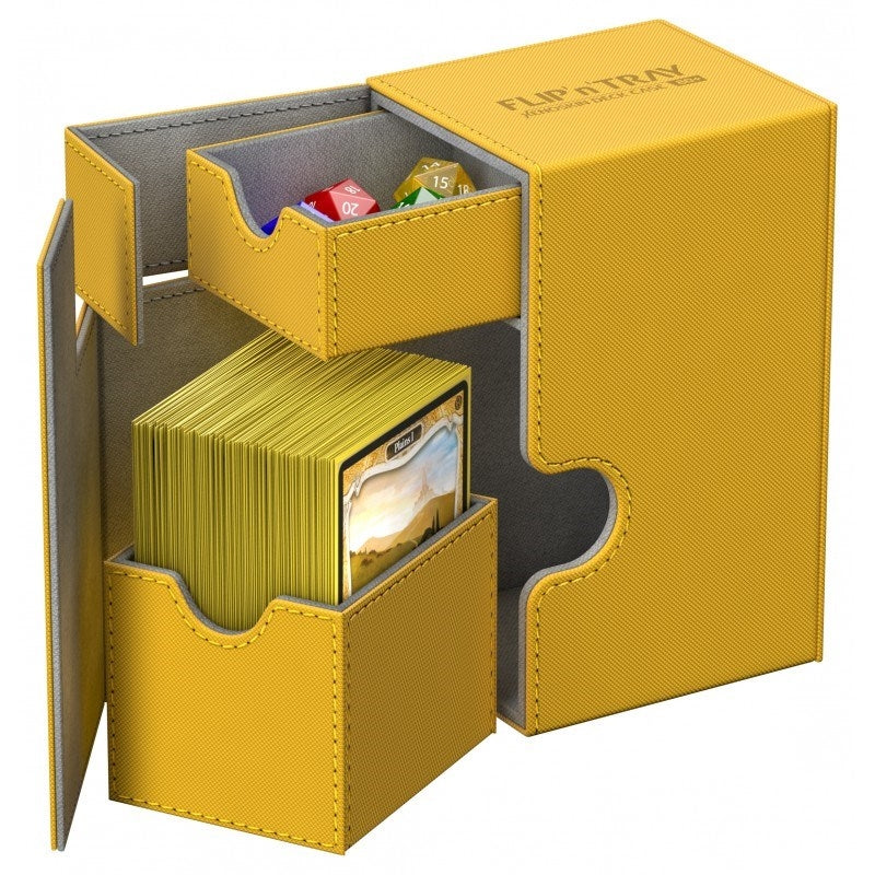 Image for Flip 'n' Tray Deck Case XenoSkin - Amber (Holds 80+) - Deck Boxes