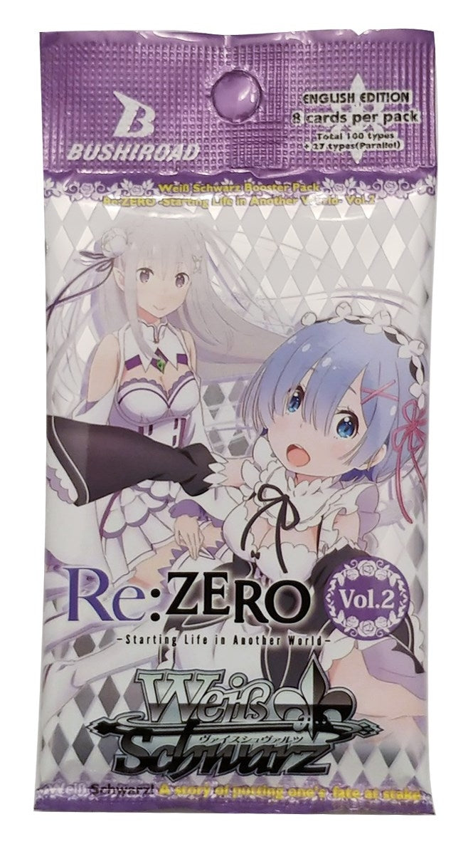 Image for Re:ZERO Vol.2 Booster Pack - Weiss Schwarz