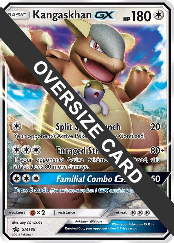 Image for Kangaskhan GX - SM188 (SM Black Star Promo) (SM188) (Jumbo Cards) (PR) - Pokemon