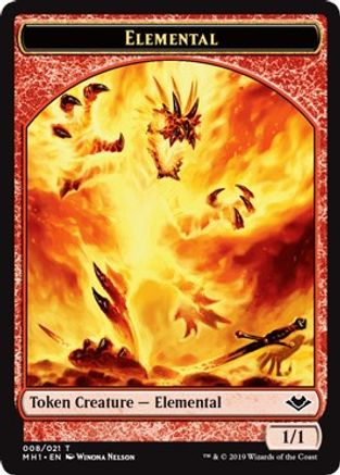 Elemental (008) // Myr Double-Sided Token (MH1-8 // 19) [Modern Horizons] - PokeBox USA