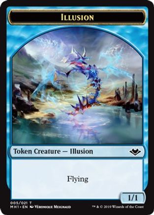 Illusion // Spider Double-Sided Token (MH1-5 // 14) [Modern Horizons]