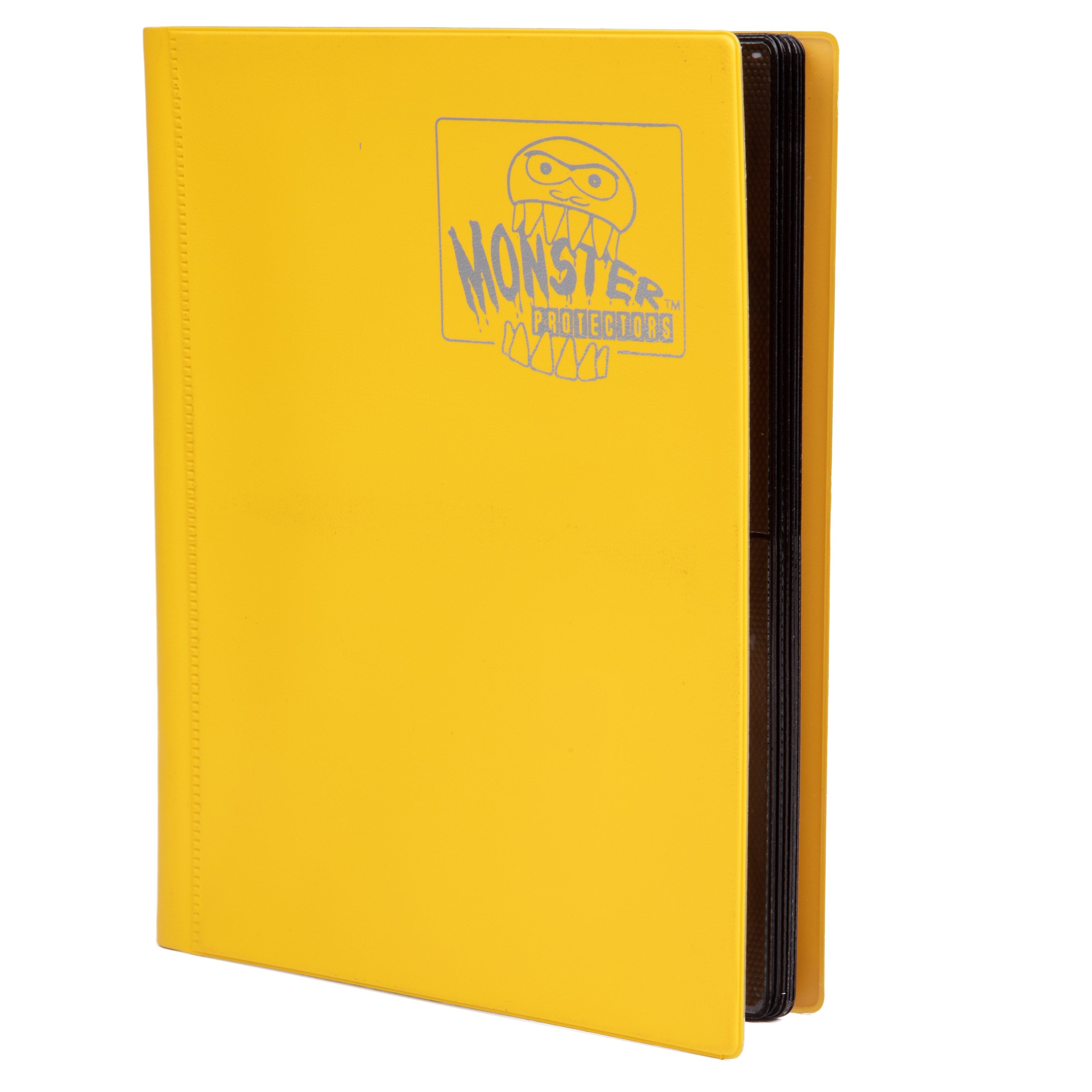 Image for Binder - 4-Pocket Side-Loading Matte - Yellow - Storage Albums