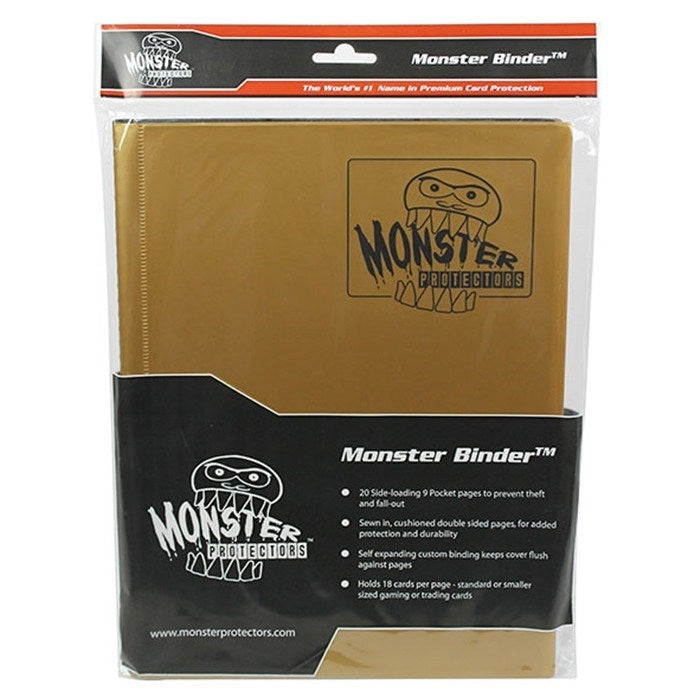 Image for Binder - 9-Pocket Side-Loading Matte - Gold - Storage Albums