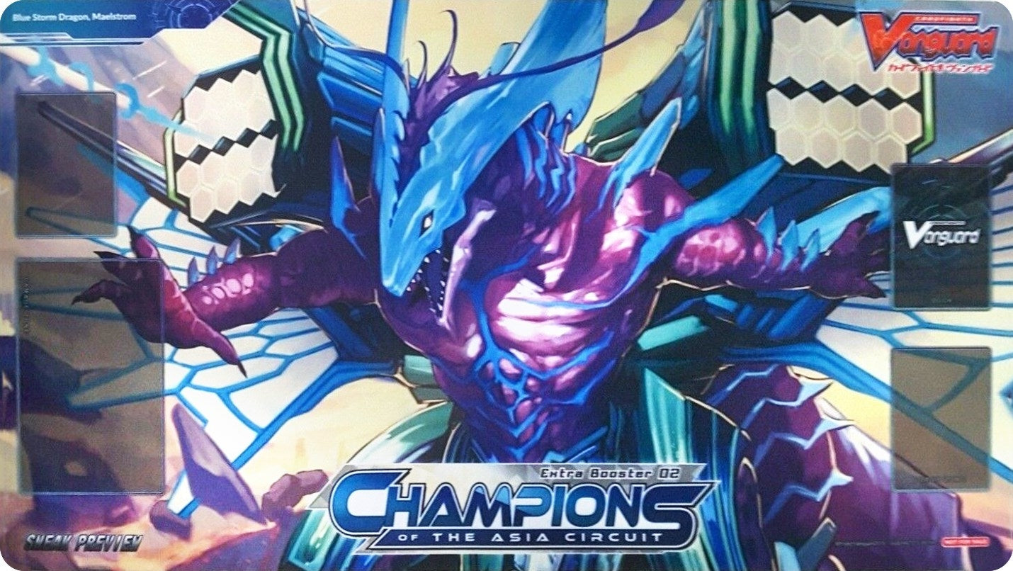 Image for Cardfight!! Vanguard Sneak Preview Playmat: Extra Booster V-EB02 Champions of the Asia Circuit - Playmats