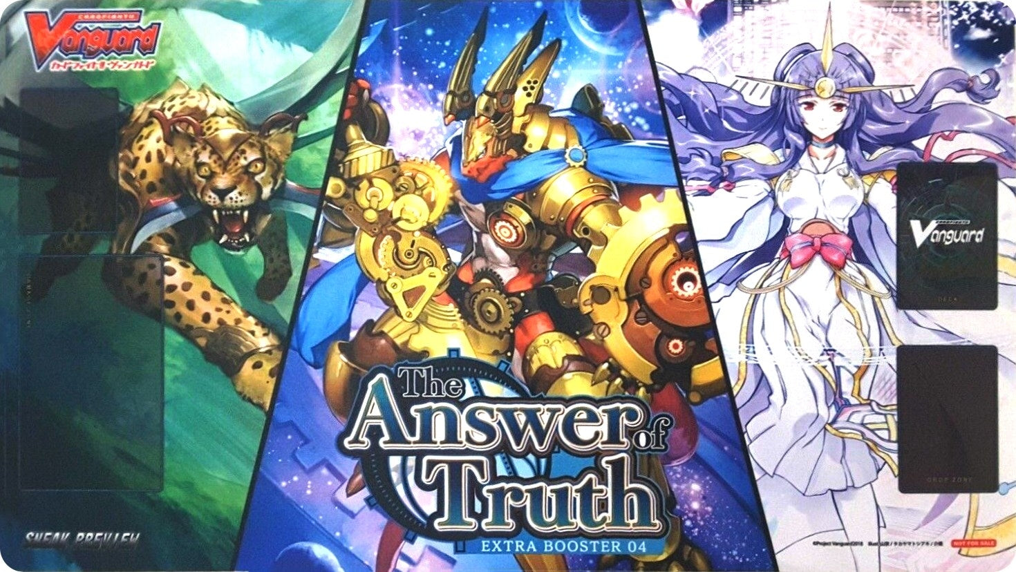 Image for Cardfight!! Vanguard Sneak Preview Playmat: Extra Booster V-EB04 The Answer of Truth - Playmats