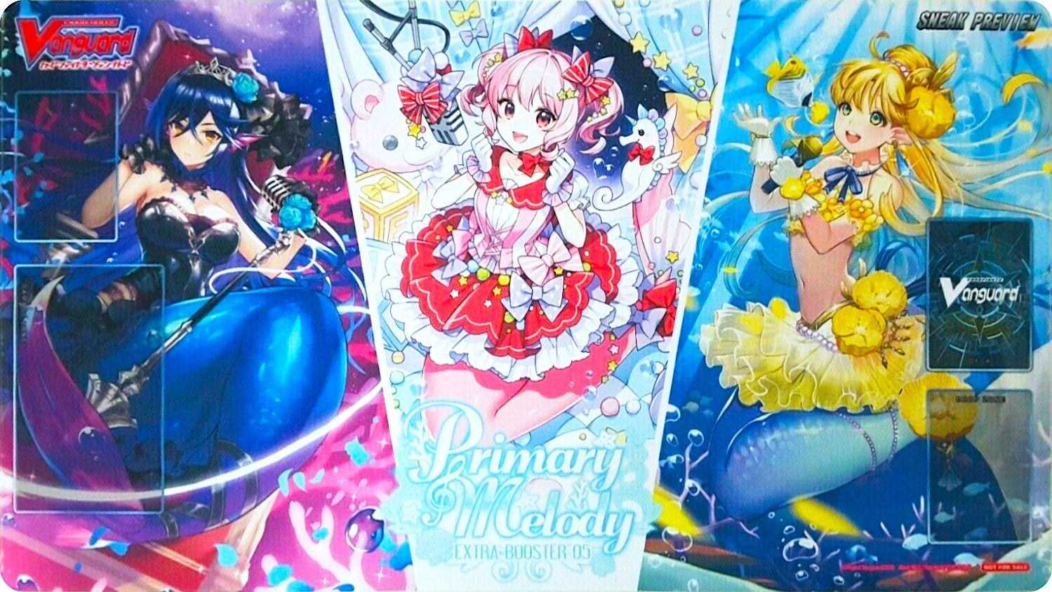 Image for Cardfight!! Vanguard Sneak Preview Playmat: Extra Booster V-EB05 Primary Melody - Playmats
