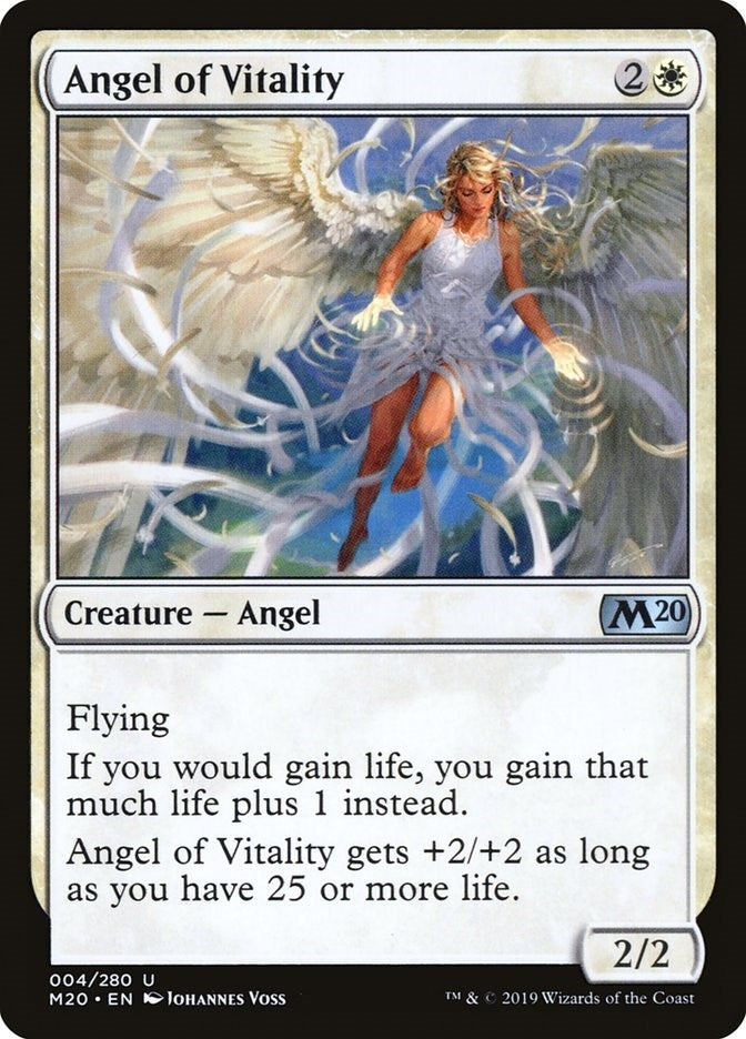 Angel of Vitality (4) (Core Set 2020)