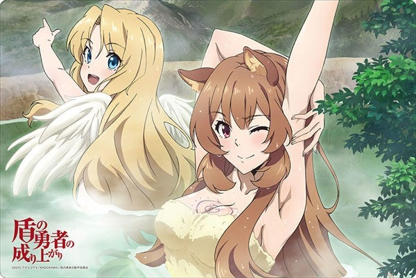 Image for Bushiroad Rubber Mat Collection Vol.342: The Rising of the Shield Hero - Raphtalia & Firo - Playmats