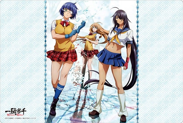 Image for Bushiroad Rubber Mat Collection Vol.353: Ikki Tousen Western Wolves - Sonsaku, Ryomou, & Kanu - Playmats