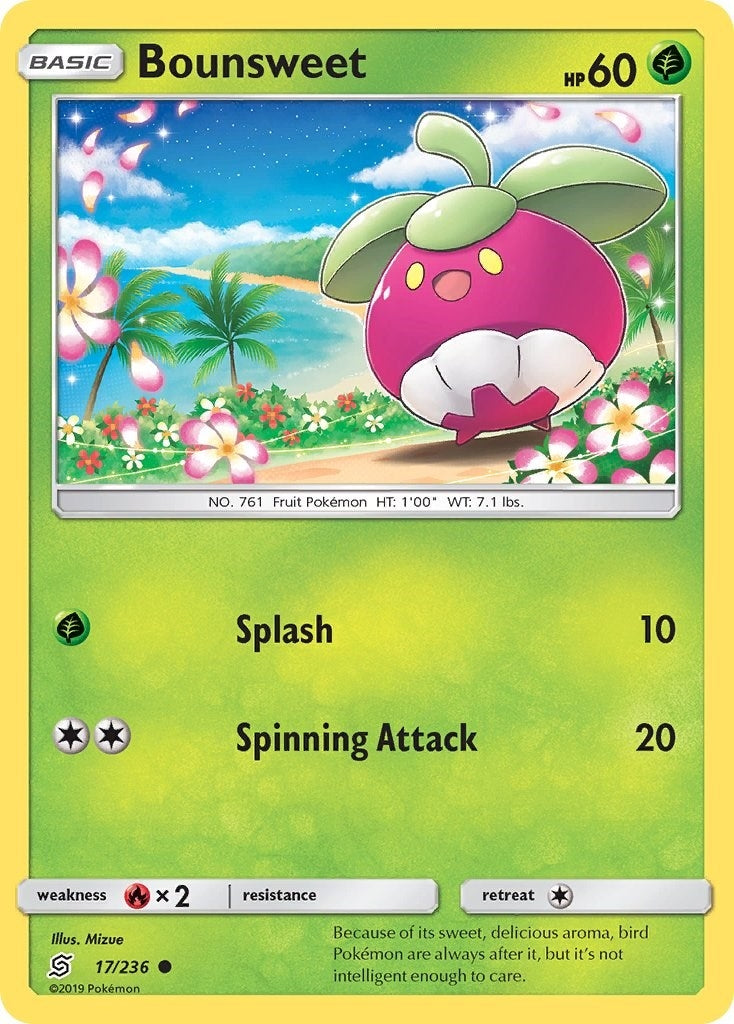 Image for Bounsweet (17/236) (SM - Unified Minds) (SM11) - Pokemon