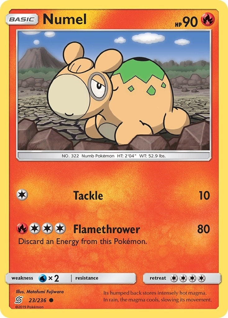 Image for Numel (23/236) (SM - Unified Minds) (SM11) - Pokemon