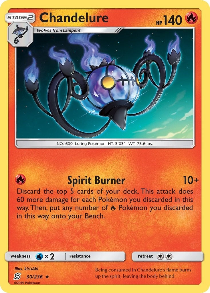 Image for Chandelure (30/236) (SM - Unified Minds) (SM11) - Pokemon