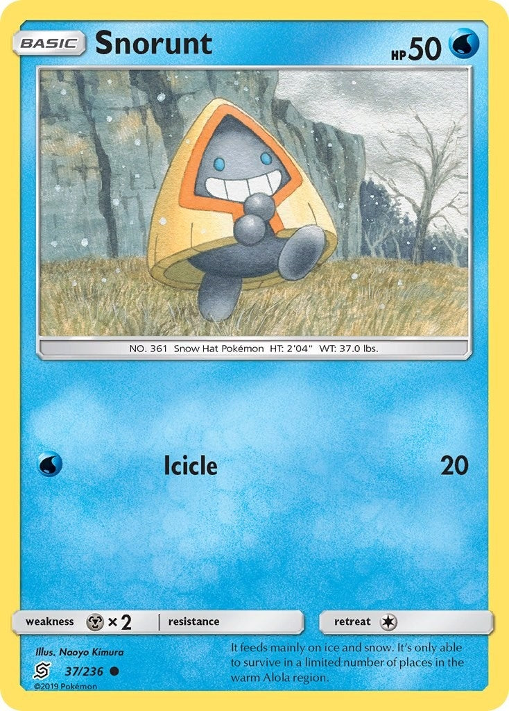 Image for Snorunt (37/236) (SM - Unified Minds) (SM11) - Pokemon