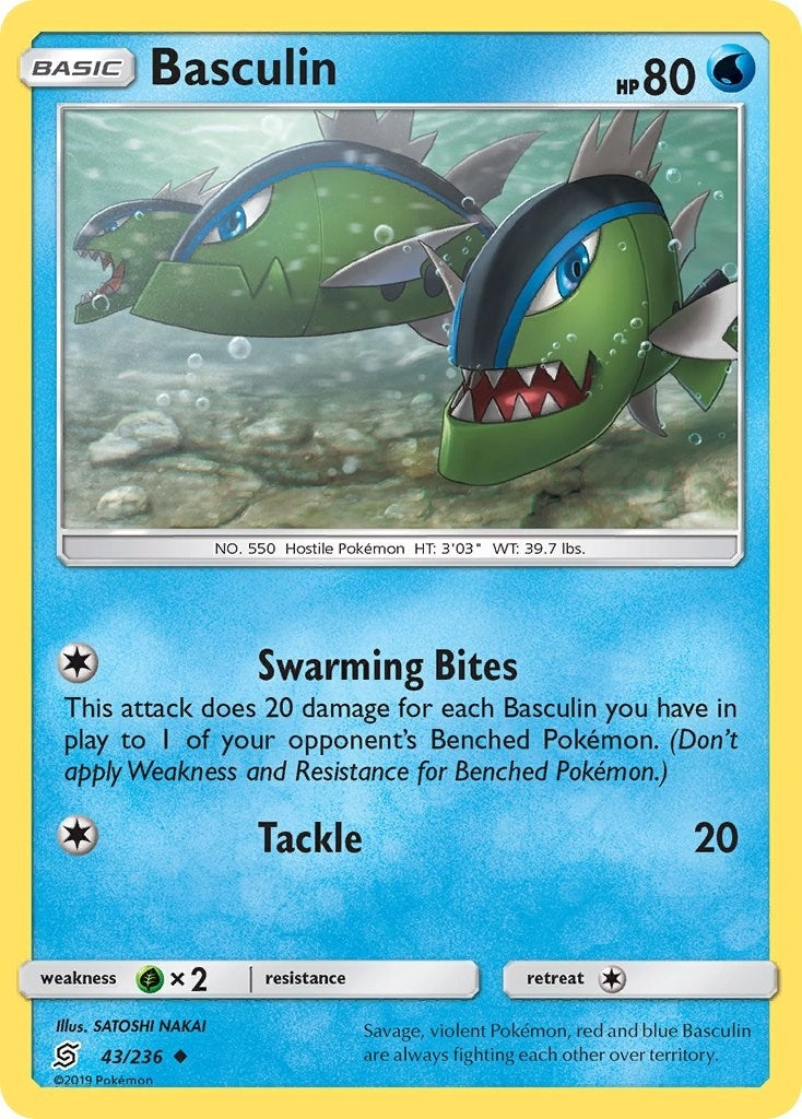 Image for Basculin (43/236) (SM - Unified Minds) (SM11) - Pokemon