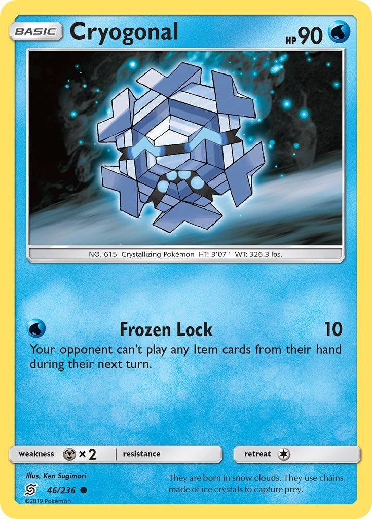 Image for Cryogonal (46/236) (SM - Unified Minds) (SM11) - Pokemon
