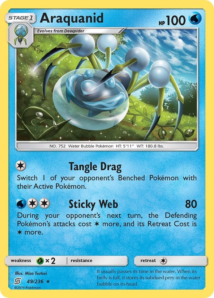 Image for Araquanid (49/236) (SM - Unified Minds) (SM11) - Pokemon