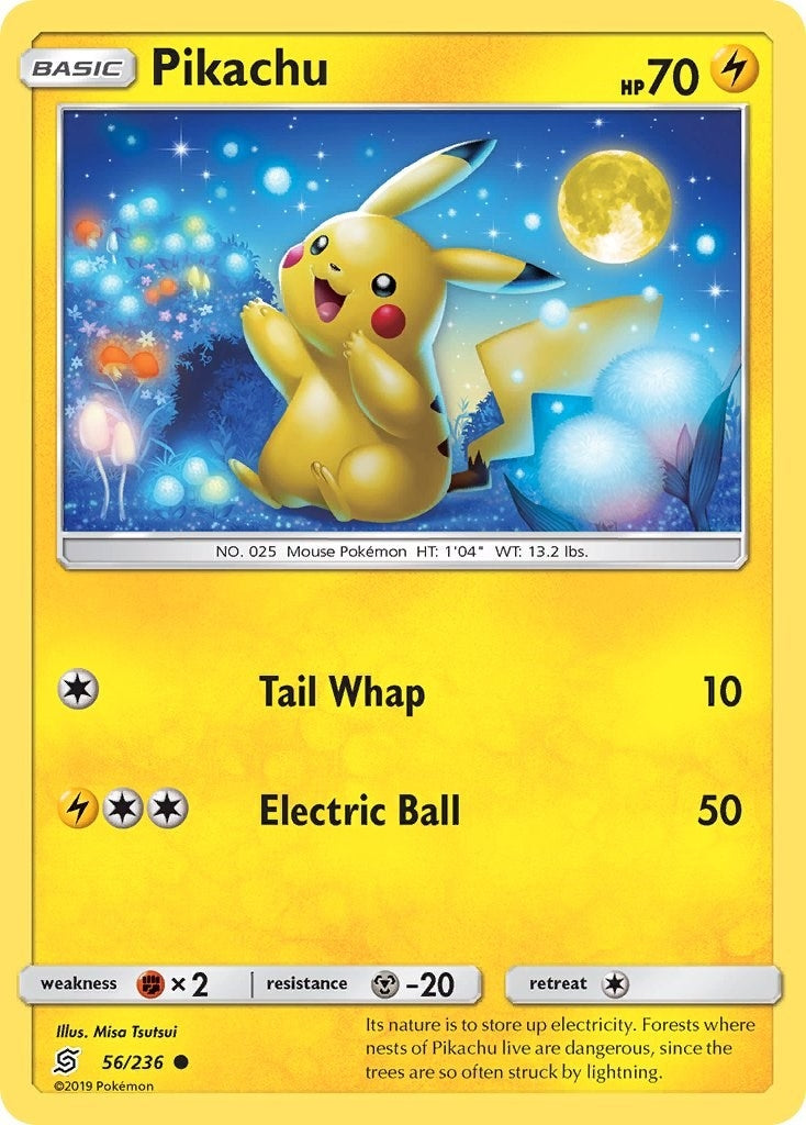 Image for Pikachu (56) (56/236) (SM - Unified Minds) (SM11) - Pokemon