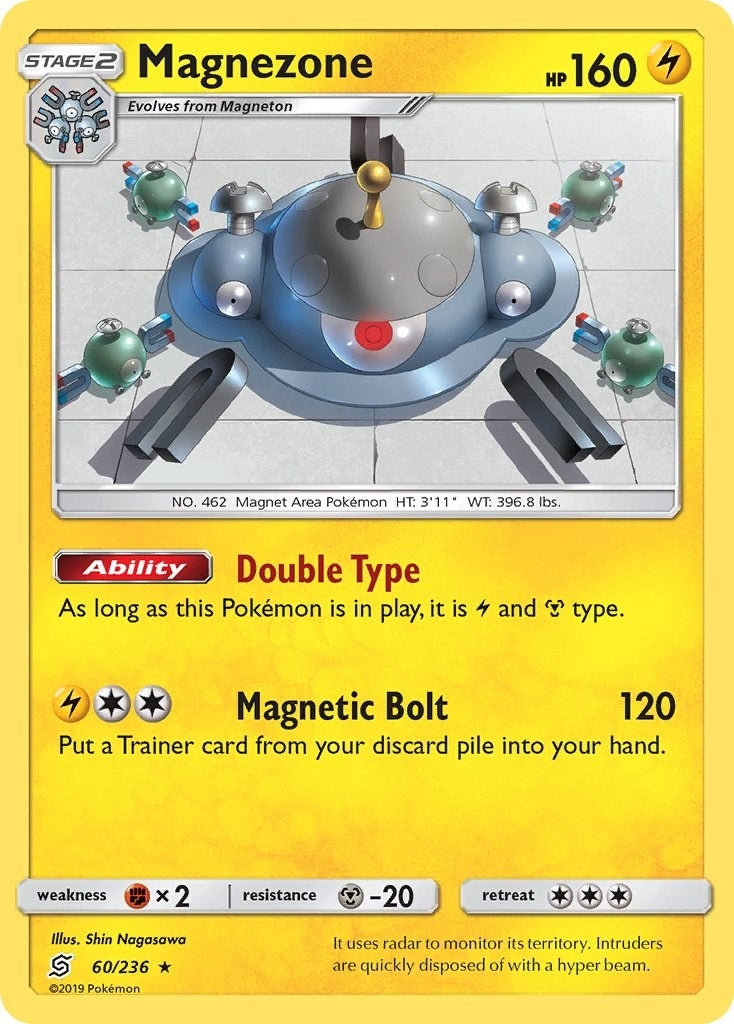Image for Magnezone (60/236) (SM - Unified Minds) (SM11) - Pokemon
