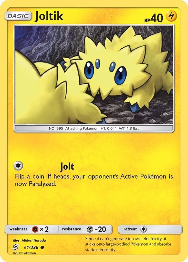 Image for Joltik (61/236) (SM - Unified Minds) (SM11) - Pokemon