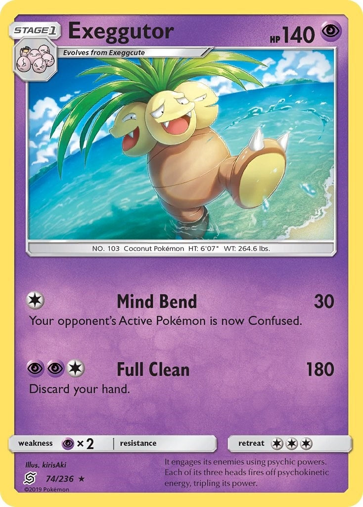 Image for Exeggutor (74/236) (SM - Unified Minds) (SM11) - Pokemon