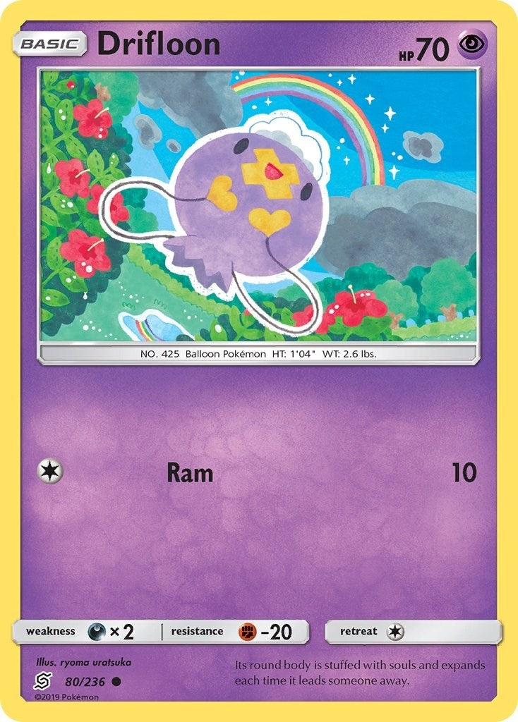 Image for Drifloon (80/236) (SM - Unified Minds) (SM11) - Pokemon