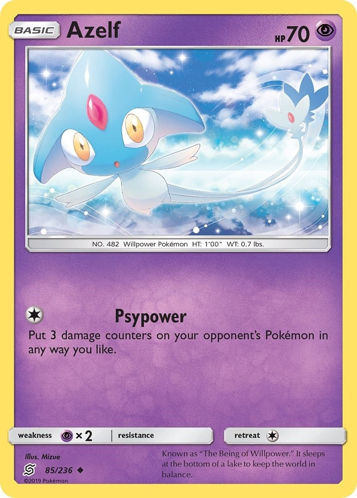 Image for Azelf (85/236) (SM - Unified Minds) (SM11) - Pokemon