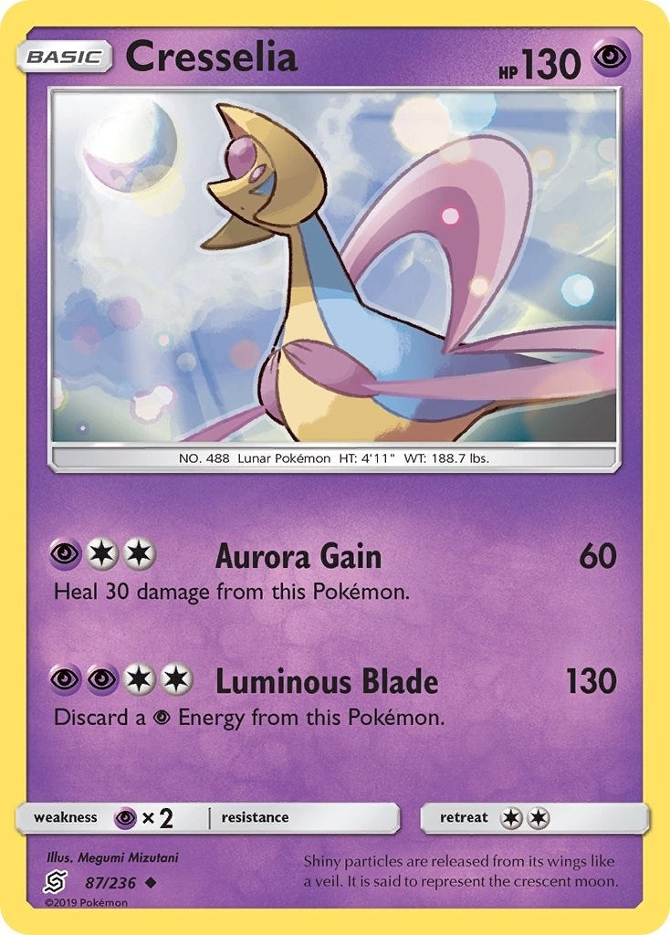 Image for Cresselia (87/236) (SM - Unified Minds) (SM11) - Pokemon