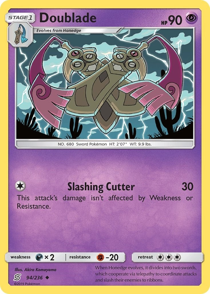 Image for Doublade (94/236) (SM - Unified Minds) (SM11) - Pokemon