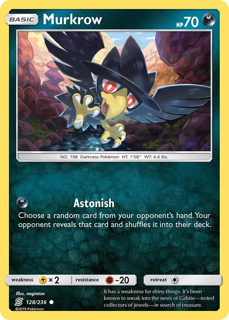 Image for Murkrow (128) (128/236) (SM - Unified Minds) (SM11) - Pokemon