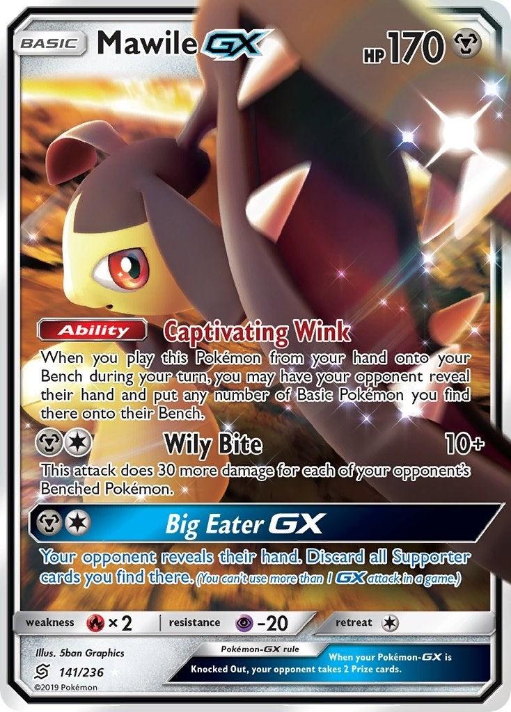 Image for Mawile GX (141/236) (SM - Unified Minds) (SM11) - Pokemon