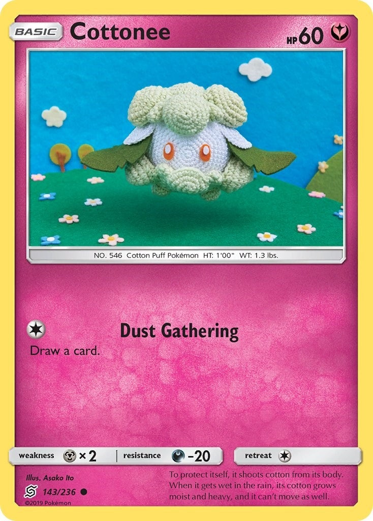 Image for Cottonee (143/236) (SM - Unified Minds) (SM11) - Pokemon