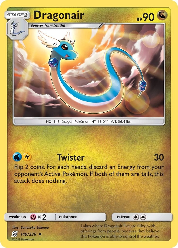 Image for Dragonair (149) (149/236) (SM - Unified Minds) (SM11) - Pokemon