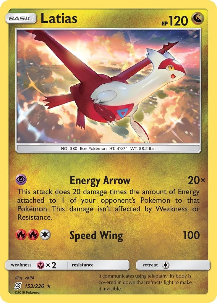 Image for Latias (153/236) (SM - Unified Minds) (SM11) - Pokemon