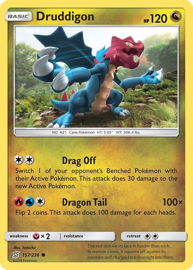 Image for Druddigon (157/236) (SM - Unified Minds) (SM11) - Pokemon