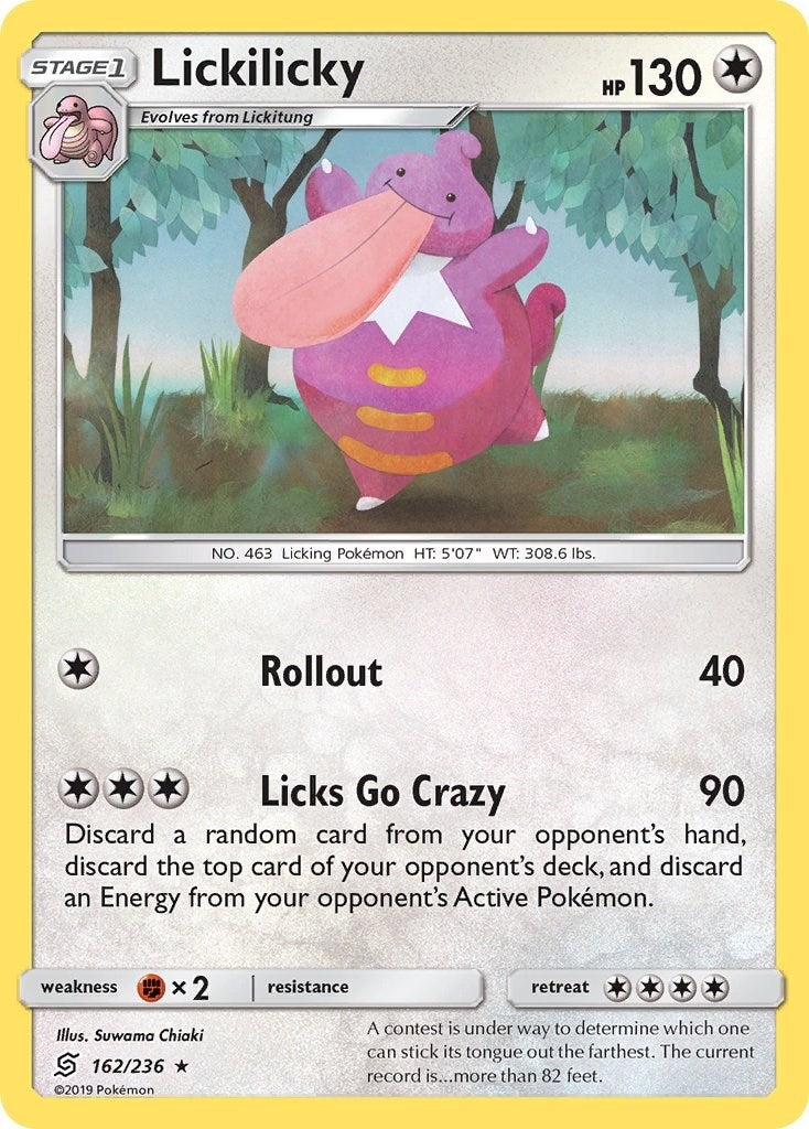 Image for Lickilicky (162/236) (SM - Unified Minds) (SM11) - Pokemon