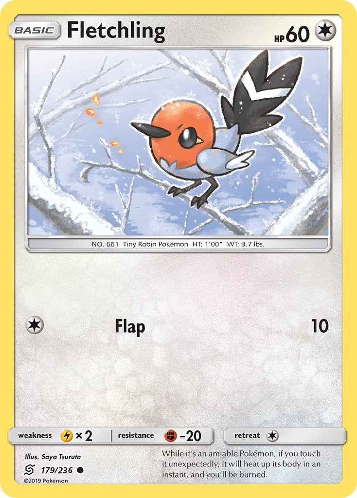 Image for Fletchling (179/236) (SM - Unified Minds) (SM11) - Pokemon