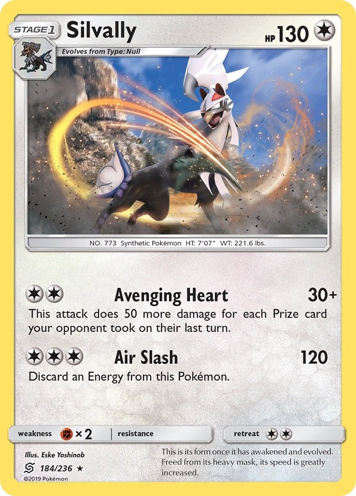 Image for Silvally (184/236) (SM - Unified Minds) (SM11) - Pokemon