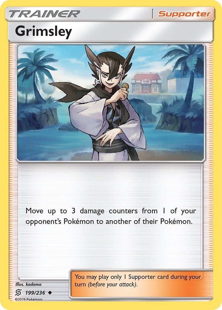 Image for Grimsley (199/236) (SM - Unified Minds) (SM11) - Pokemon