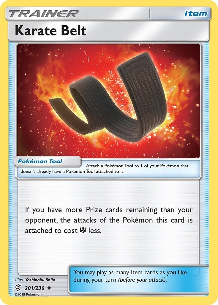 Image for Karate Belt (201/236) (SM - Unified Minds) (SM11) - Pokemon