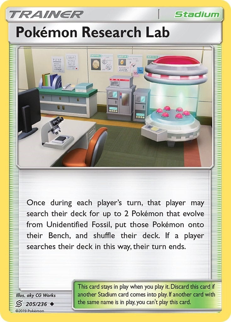 Image for Pokemon Research Lab (205/236) (SM - Unified Minds) (SM11) - Pokemon