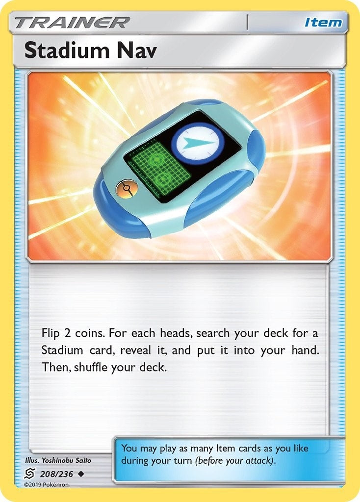 Image for Stadium Nav (208/236) (SM - Unified Minds) (SM11) - Pokemon